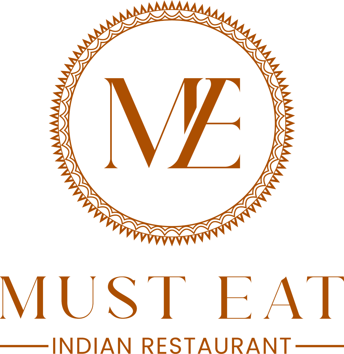 Logo Must Eat - Indian Restaurant